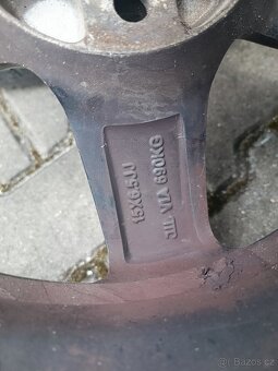5x100 R15 Alu kola - 4