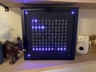 Slovní hodiny (word clock) - 4