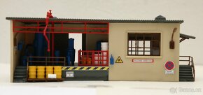 Kancelář čerpací stanice - modelová železnice H0 (1:87) - 4