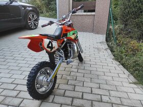 Prodám dětskou motokrosovou motorku kTM SX 50 JUNIOR - 4