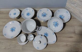 Porcelánová Jídelní Sada Značená Epiag ČSSR - 4