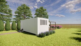 Set dvou obytných kontejnerů 7x3M / 42m2 do elkA - 4