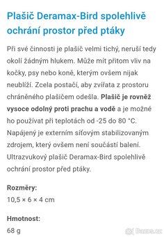 Plašič ptáků Deramax - 4