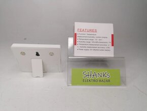 Mini LCD digitální teploměr + vlhkoměr, vnitřní,elektronický - 4