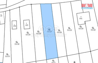 Prodej pozemku k bydlení, 886 m², Všetaty, Přívory - 4