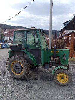 Prodám traktor domácí výroby motor Oktávka, - 4