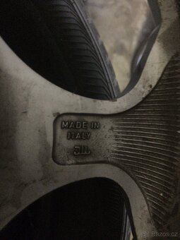 Alu 5x100 R17 + pneu 205/45 Octavia 1 - 4