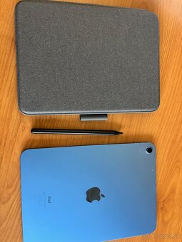 Apple Ipad 10. generace, 2022 + logitech keyboard + stylus - 4