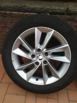 Alu kola 17" orig Škoda Karoq - 4