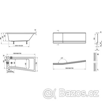 Vana Ravak 150x75 - 4