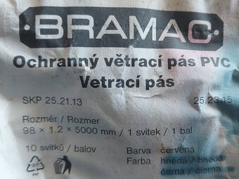 8 rolí BRAMAC větrací pás okapní 100 mm za 1/3 ceny - 4
