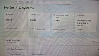 PC Fujitsu Esprimo P556/CPU-i3-6100/RAM-8GB/SSD-250GB/WIN11 - 4