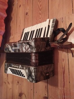 Akordeon/Tahací harmonika Hohner, Student IV - 4