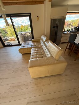 Sedací souprava  pravá kůže - 4