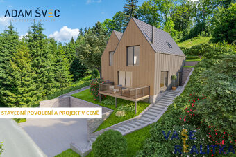 Prodej, stavební pozemek 1201 m2, Hynčice pod Sušinou - 4