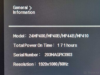 LED LG 24MR400-B Full HD, v činnosti jen 171 hodin - 4