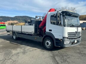 MB Atego 1527/ 2015/ Valník/ Hydraulická ruka HMF1120 K5 +DO - 4