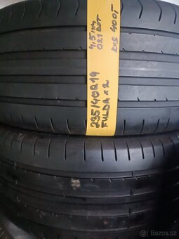 235/40r19 letní pneu - 4