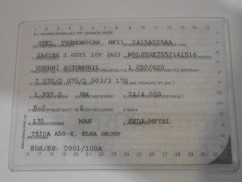 OPEL ZAFIRA A zadní pružiny - 4