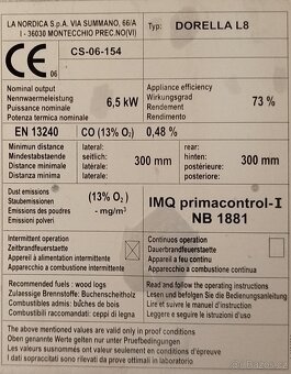 Krbová kamna Nordica - 4