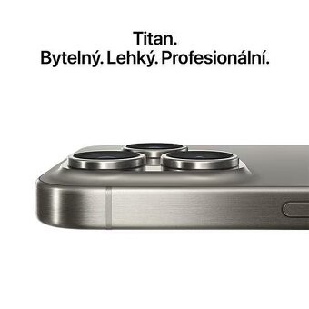 Apple iPhone 15 Pro, 256 GB, přírodní titan - 4