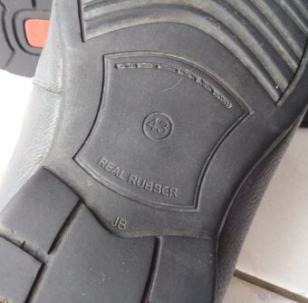 Pánské vycházkové kožené boty. Vel.43 - 4