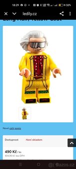 Lego Minifigure Ideas - Doc Brown Navrat do budoucnosti - 4
