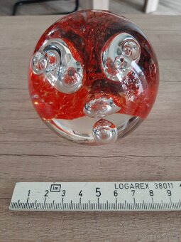 Retro sklenené težítka 2Ks - 4