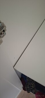 Bílá skříň se zrcadlem IKEA - 4