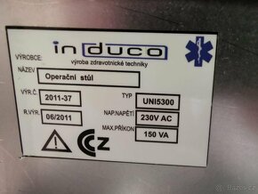 Prodáme použitý elektrický operační stůl - 4