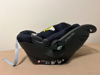 Autosedačka X1 Plus i-Size, Vulcan Blue - 4