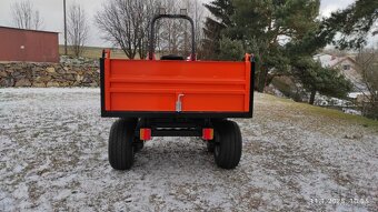 Vlek přívěs za Malotraktor , Traktor - 4