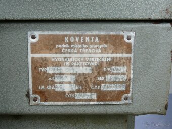Paketovací lis - 4