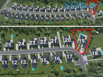 Prodej stavebního zasíťovaného pozemku, 1313 m2 - 4