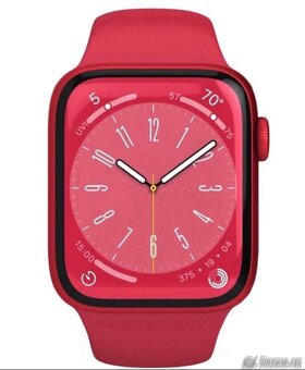 Watch 8 cell 45 Red, Red Sport Band(Chytré hodinky) - 4