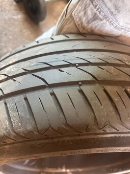 Prodám kompletní sadu alu kol BMW s letními pneumatikami - 4