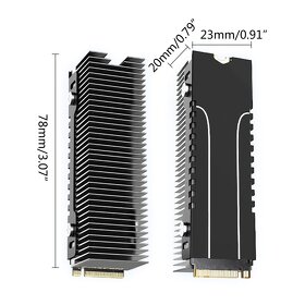 JEYI M.2 HeatSink pasivní chladič na NVMe SSD - 4