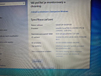 Rychlý plně funkční notebook HP EliteBook 8470p i5 Win 10 - 4