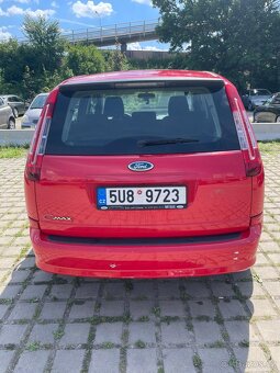 Prodám červený Ford C-MAX kombi, 1.6, nebouraný - 4