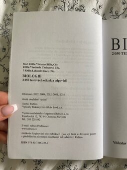 Biologie - 2050 testových otázek a odpovědí - 4