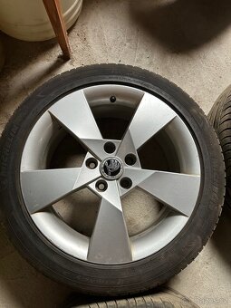 Alu kola originál Škoda Octavia 3 Denom R17 - 4