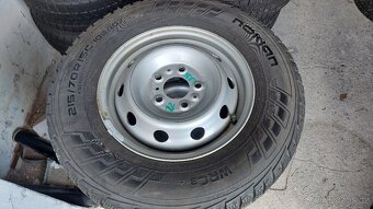 Kola zimní 15C", FIAT, PEUGEOT, 5x118mm, pneu 215/70/15C - 4