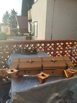 Dřevěný lustr - 4