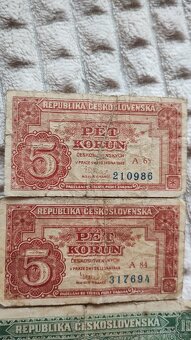 Bankovky -3 kusy - 4