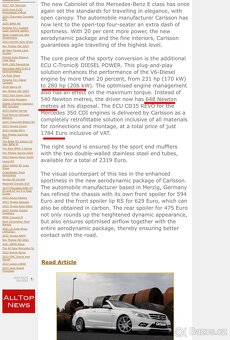 Carlsson cd35 chip powerbox 350cdi Brabus alternativa - 4