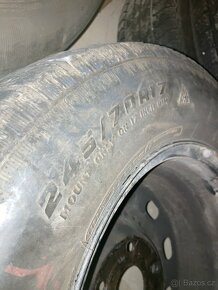 Pneu Cooper Discover M+S 245/70 r17 vč. disků - 4