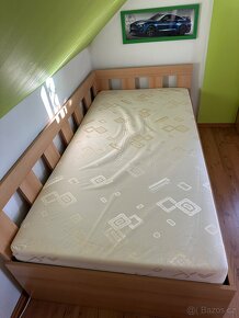 Dvě postele s matrací 100x200 cm - 4
