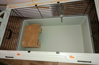Klec Ferplast Casita 80 cm s vybavením - 4