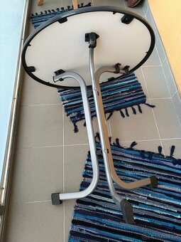 Zahradní kulatý balkónový stolek Sieger Mecalit - 4