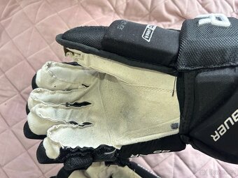 ✅ Hokejové rukavice BAUER PRO SERIES SR - č. 15 - BLACK ✅ - 4